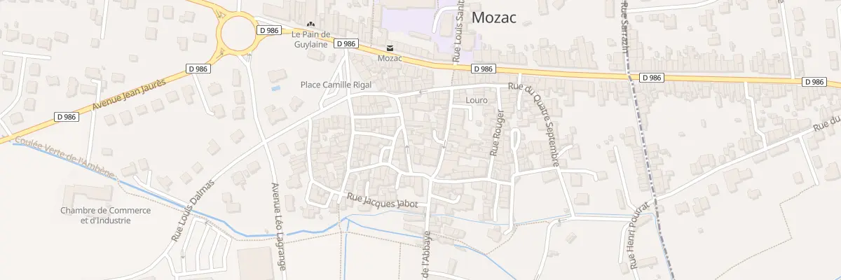 Plan du 17B Rue Desperouse à Mozac