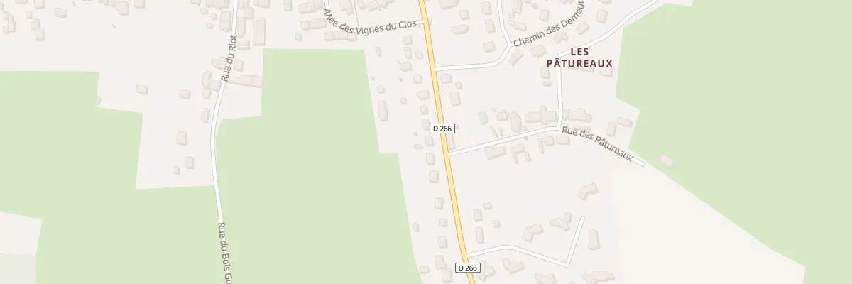 Plan du 18 Rte de Saint-Baudière à Marzy