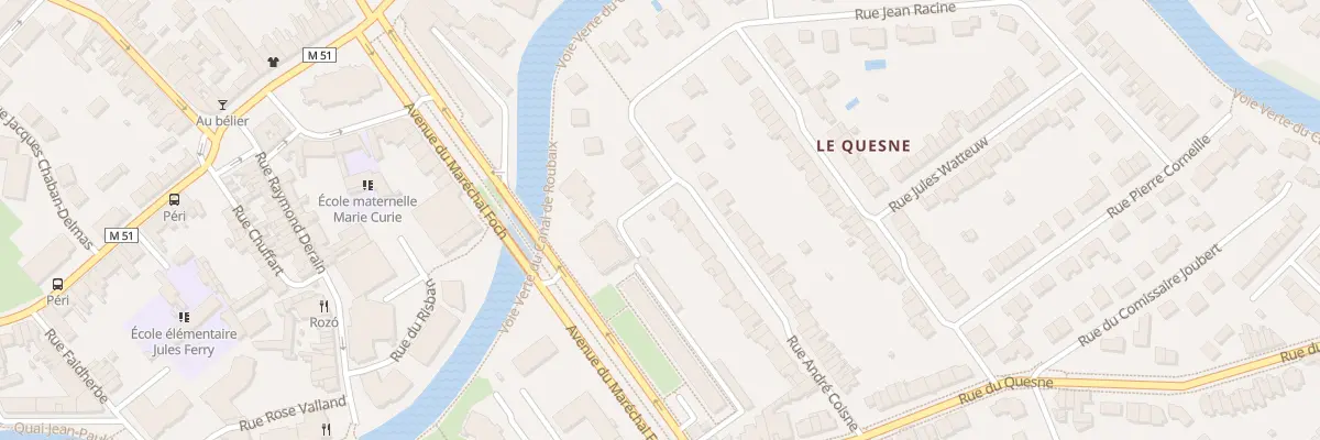 Plan du 41 Rue André Coisne à Marcq-en-Barœul