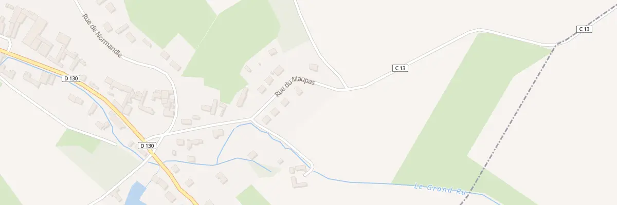 Plan du 214 Rue du Maupas à Grandrû