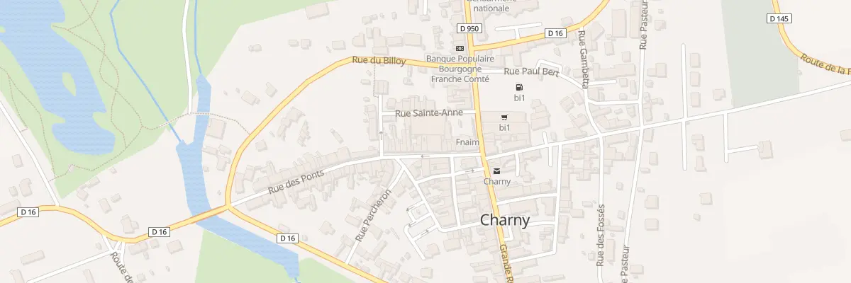 Plan du 14 Rue des Ponts à Charny Orée de Puisaye