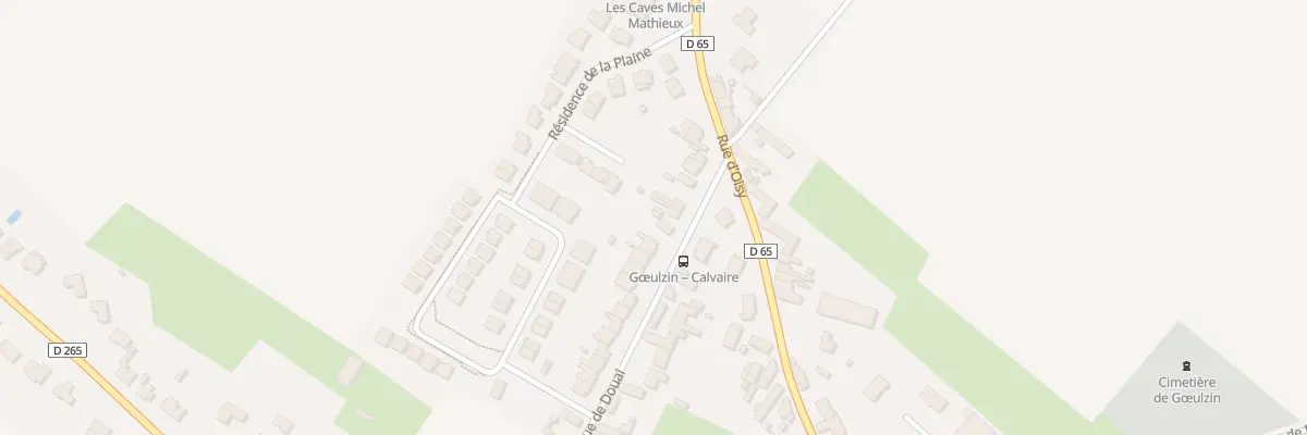 Plan du 373 Rue de Douai à Gœulzin