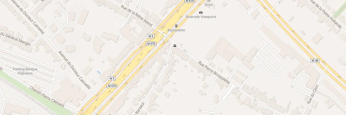 Plan du 7 Rue de Baroeul à Marcq-en-Barœul