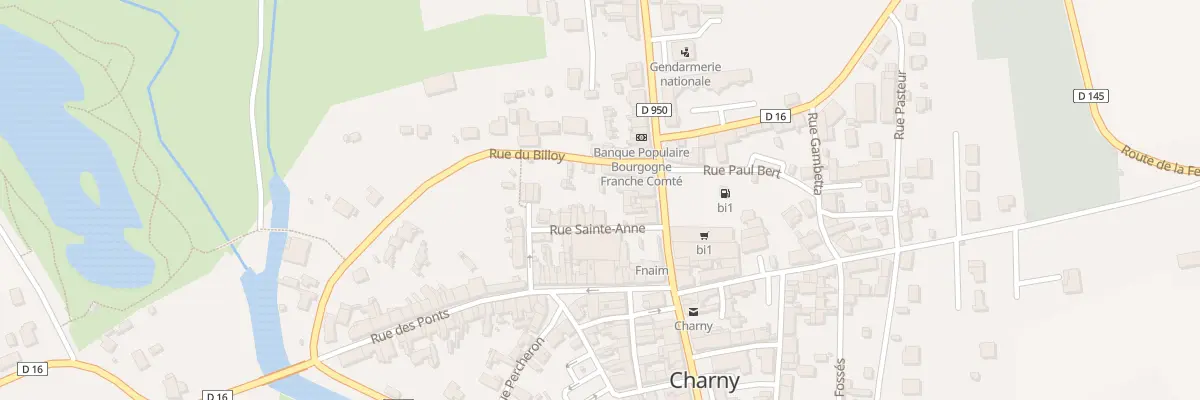 Plan du 4 Rue Sainte Anne à Charny Orée de Puisaye
