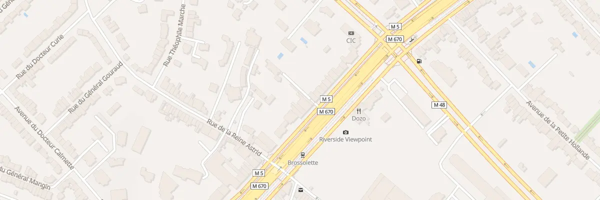 Plan du 907 Av de la République à Marcq-en-Barœul