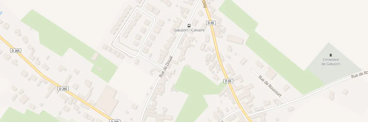 Plan du 268 Rue de Douai à Gœulzin