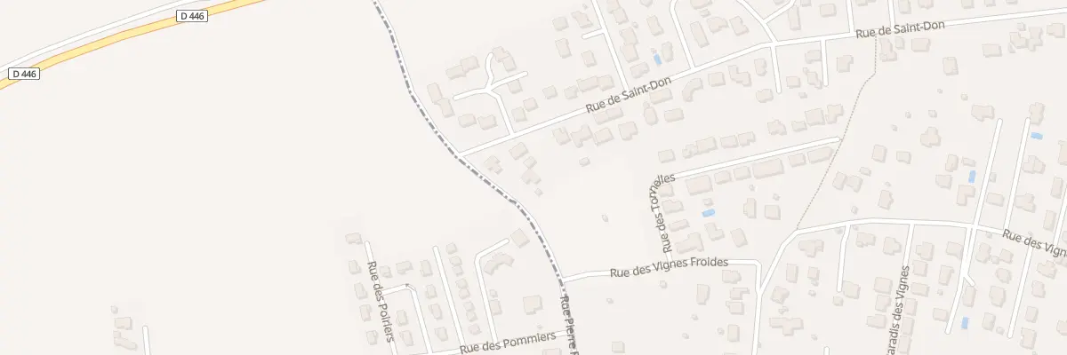 Plan du 68 Rue de Saint Don à Riom