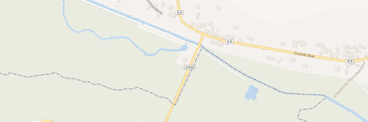 Plan du 4 Rte de Crouy sur Ourcq à Montigny-l’Allier
