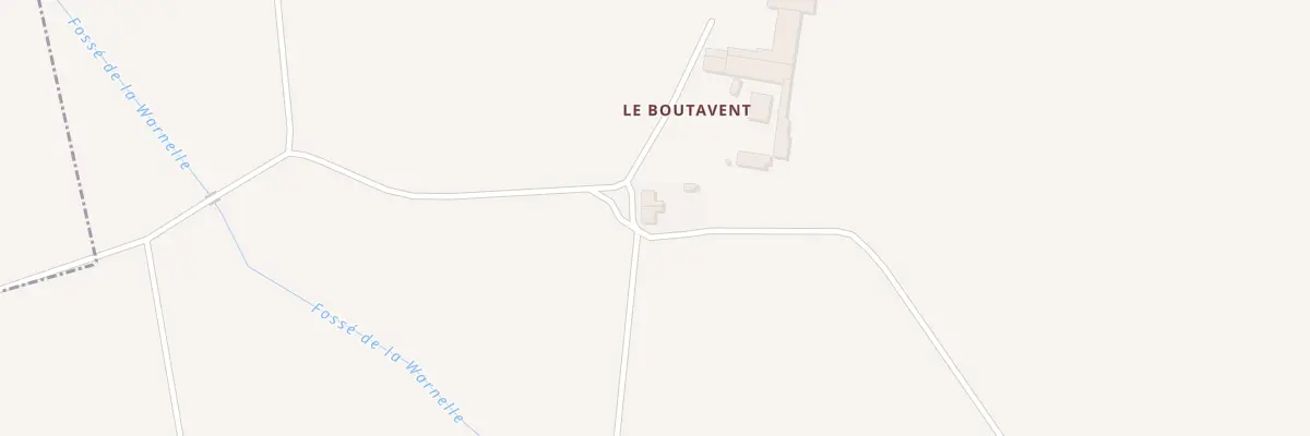 Plan du 268 Cd Hameau de Boutavent à Guiscard