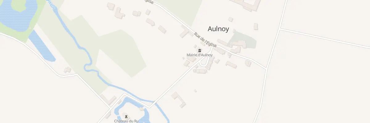 Plan du 93 Rue de la Mairie à Aulnoy