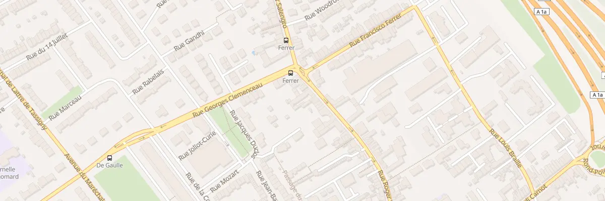 Plan du 135 Rue Roger Salengro à Ronchin