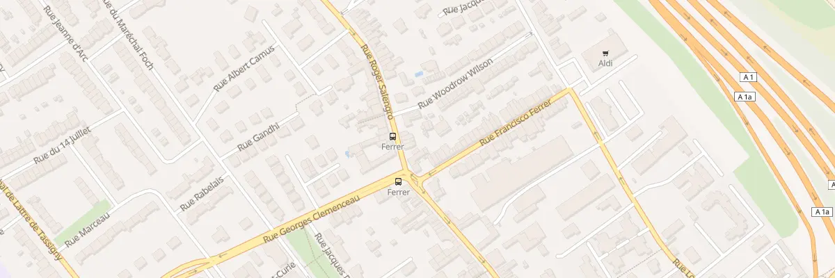 Plan du 138 Rue Roger Salengro à Ronchin