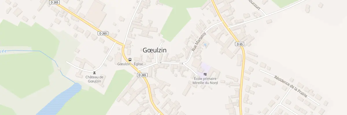 Plan du 117 Rue Marteloy à Gœulzin