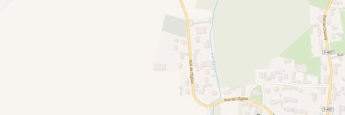 Plan du 487 Rue de l’Eglise à Brouchy