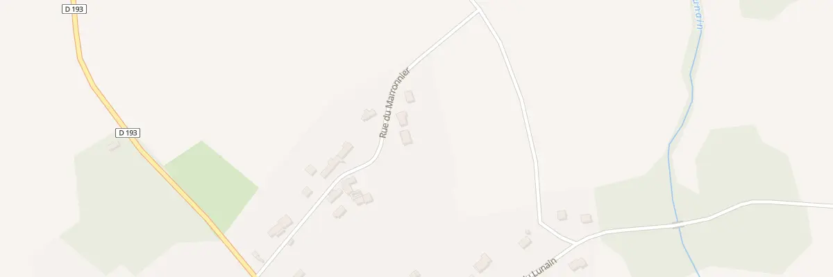 Plan du 12 Rue du Marronnier à La Belliole