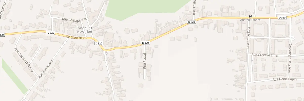 Plan du 139 Rue Anatole France à Roost-Warendin