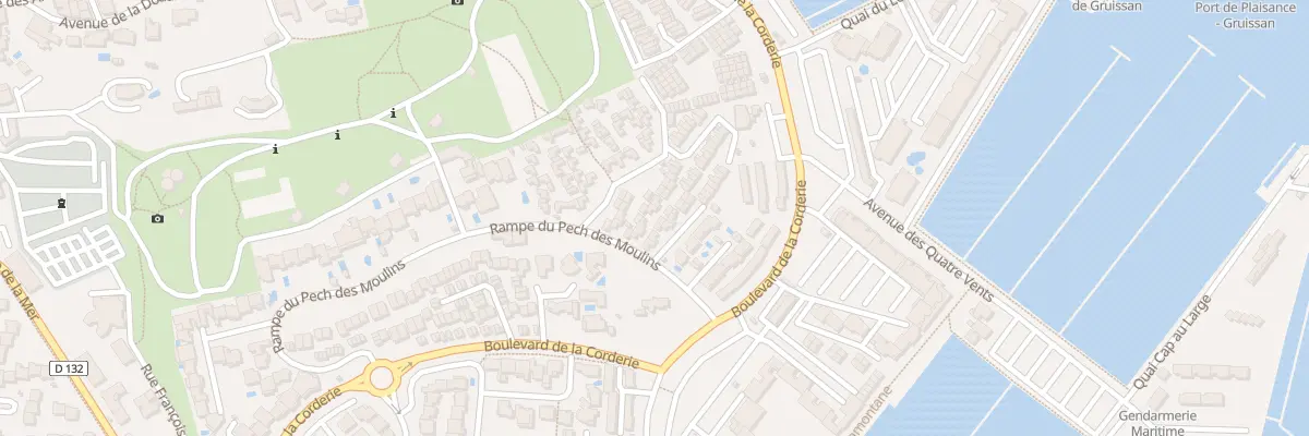 Plan du 65 Rue du Pech des Moulins à Gruissan