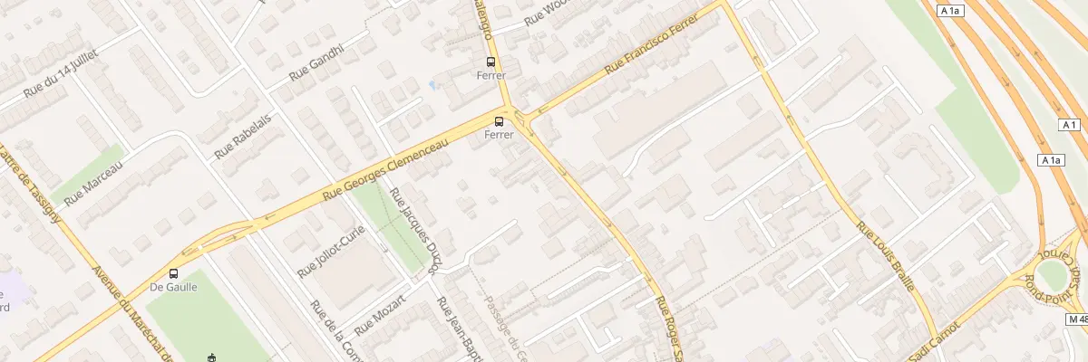 Plan du 127 Rue Roger Salengro à Ronchin