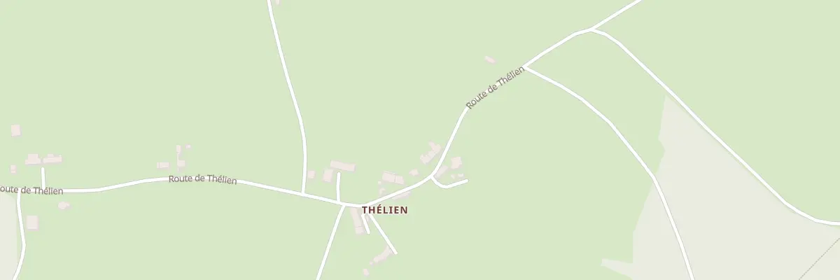 Plan du 6 Rte de Thélien à Monestier