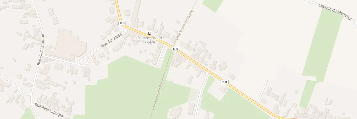 Plan du 507 Rue des Soeurs Bouquerel à Raimbeaucourt