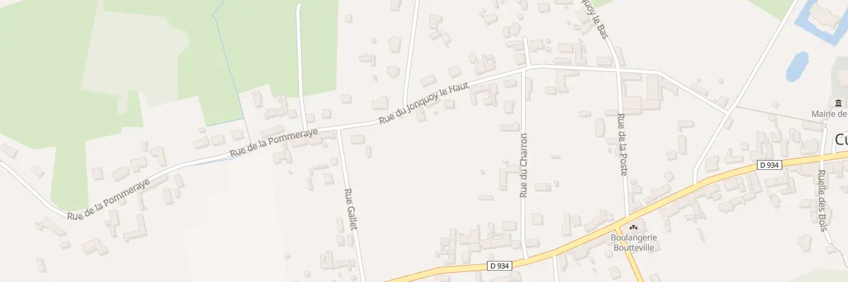 Plan du 219 Rue du Jonquoy Le Haut à Cuts