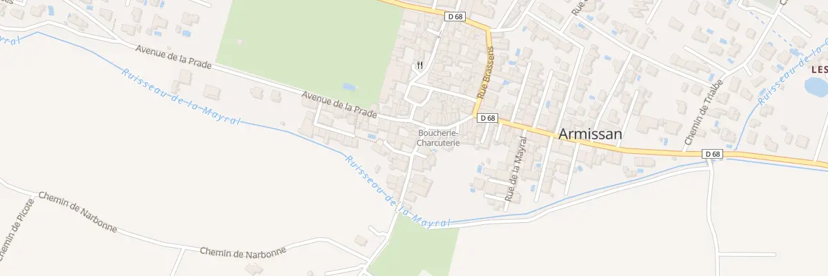 Plan du 5 Rue du Terrain de Sports à Armissan