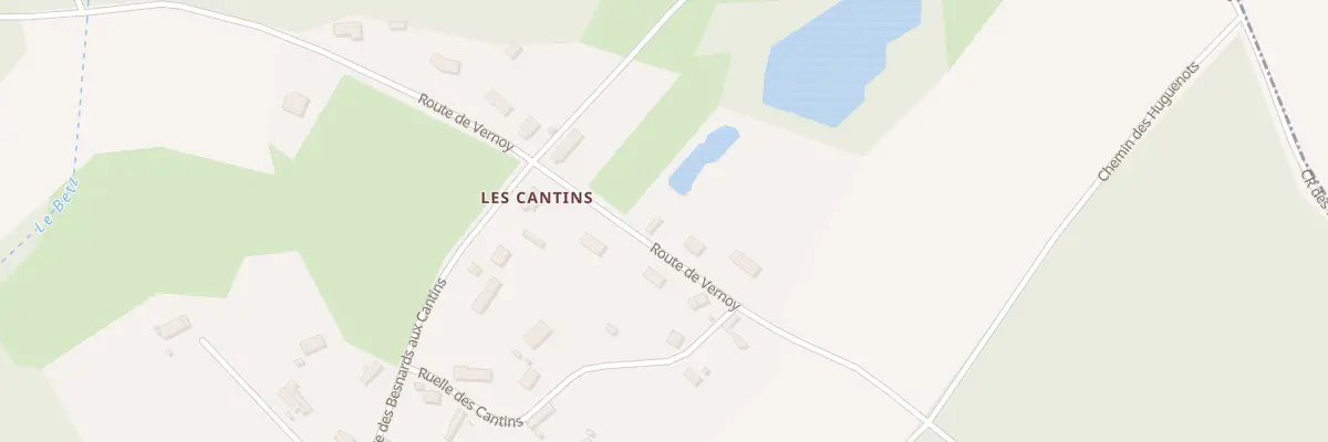 Plan du 190 Etang de Forville à Domats