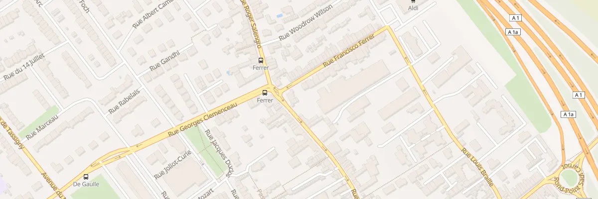 Plan du 126 Rue Roger Salengro à Ronchin