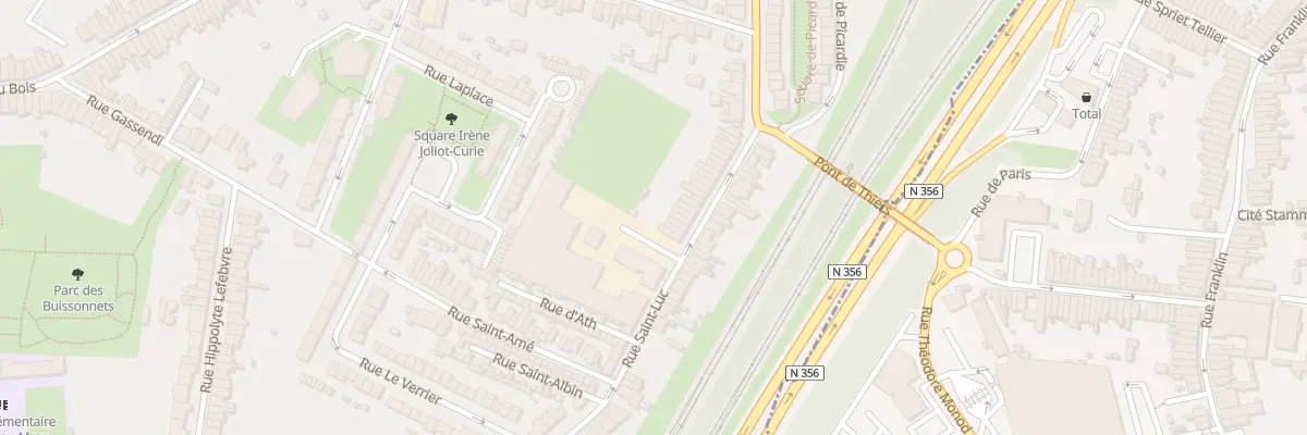Plan du 117 Rue Saint-Luc à Lille