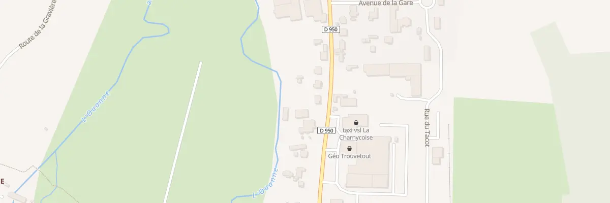 Plan du 60 Rte de Saint Martin Charny à Charny Orée de Puisaye