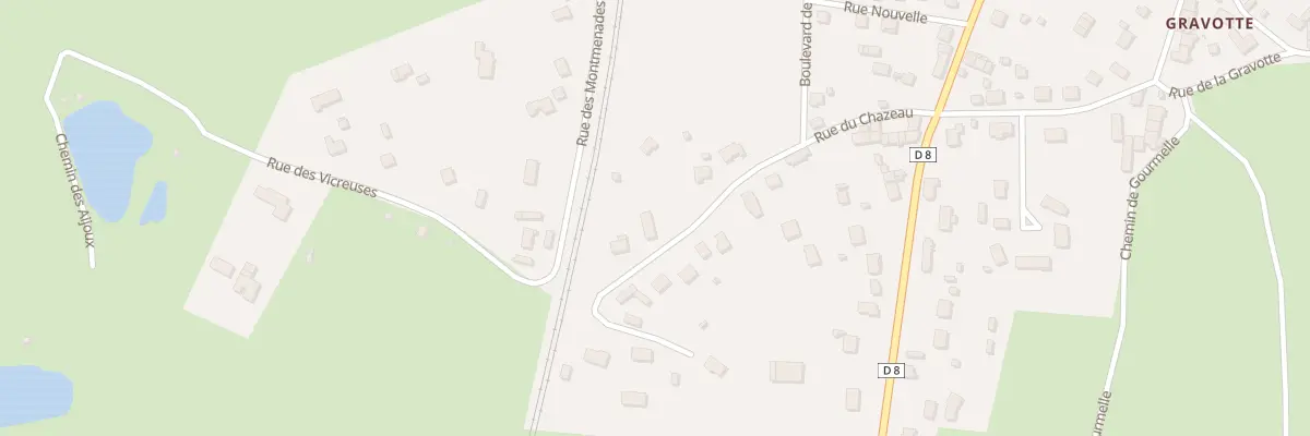 Plan du 232 Rue du Chazeau à Pougues-les-Eaux