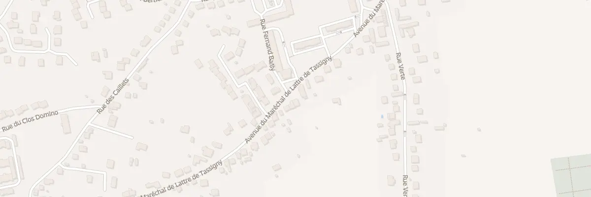 Plan du 62 Av Mal de Lattre de Tassigny à Coulommiers