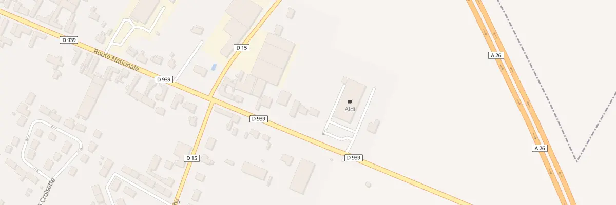 Plan du 135 Rte Nationale à Marquion
