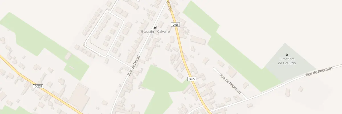 Plan du 982 Rue d’Oisy à Gœulzin