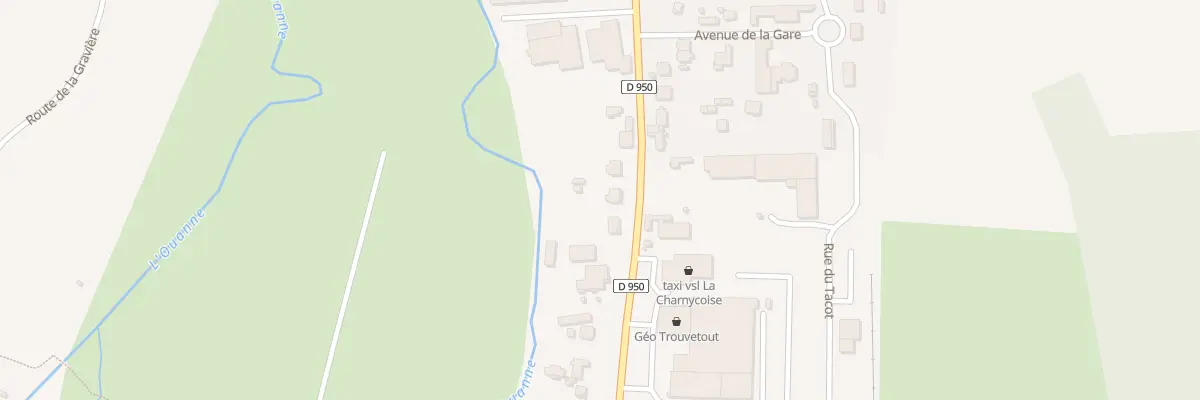 Plan du 58 Rte de Saint Martin Charny à Charny Orée de Puisaye