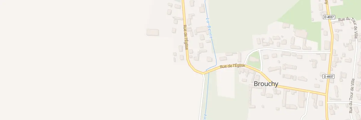 Plan du 393 Rue de l’Eglise à Estrées-Deniécourt