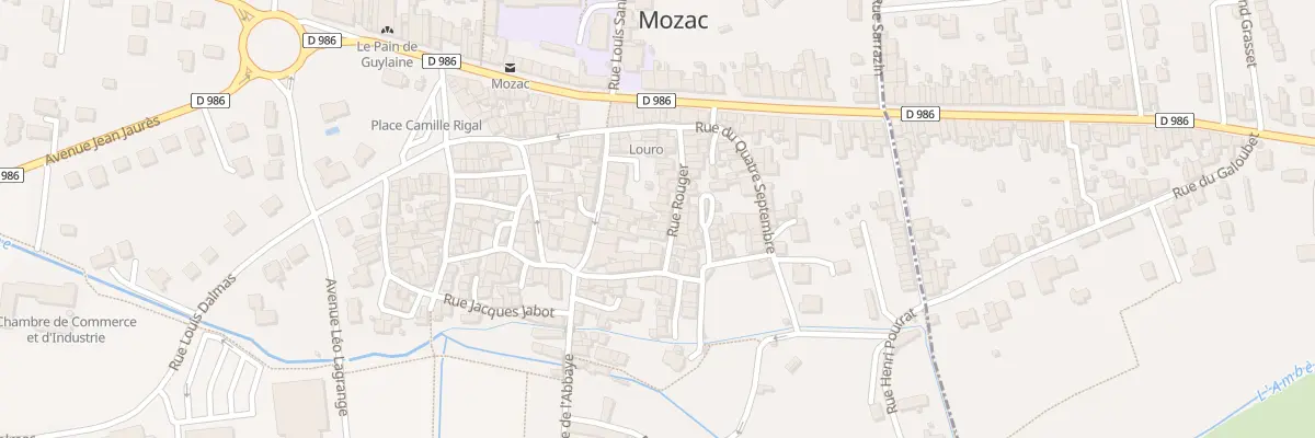 Plan du 18 Rue Rouger à Mozac