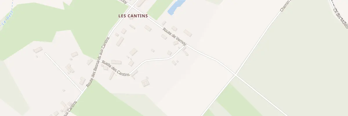 Plan du 211 Les Cantins à Domats