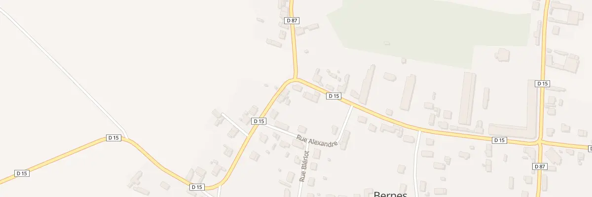 Plan du 49 Grande Rue à Bernes