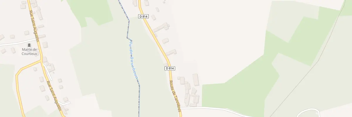 Plan du 43 Rte de Tannières à Montigny-Lengrain