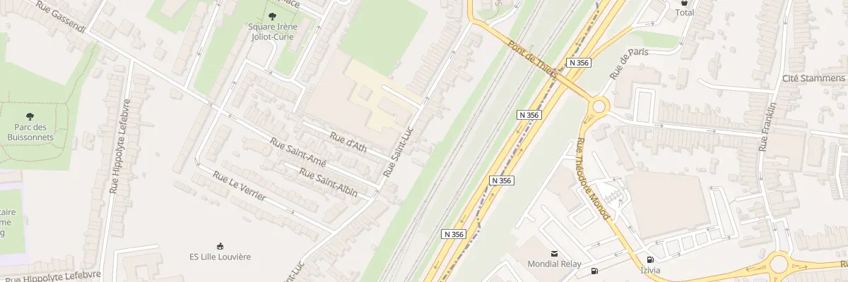 Plan du 146 Rue Saint-Luc à Lille