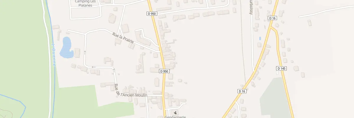 Plan du 24 Rue de la Mothe à Charny Orée de Puisaye