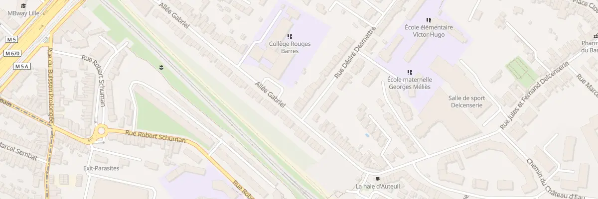 Plan du 56 Rue Désiré Desmettre à Marcq-en-Barœul