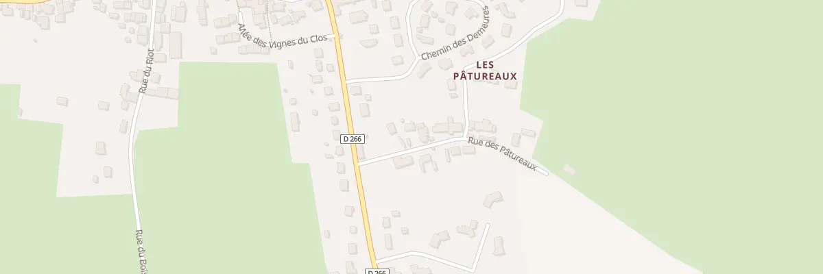 Plan du 7 Rue des Pâtureaux à Marzy