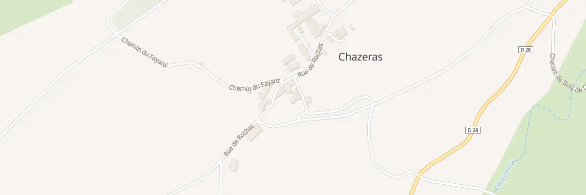 Plan du 5027 Chazeras à Saint-Floret