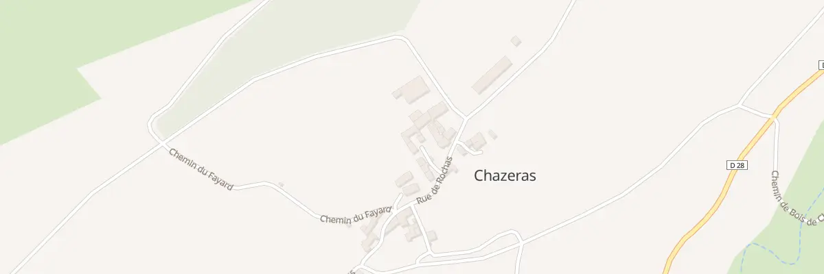 Plan du 5031 Chazeras à Saint-Floret