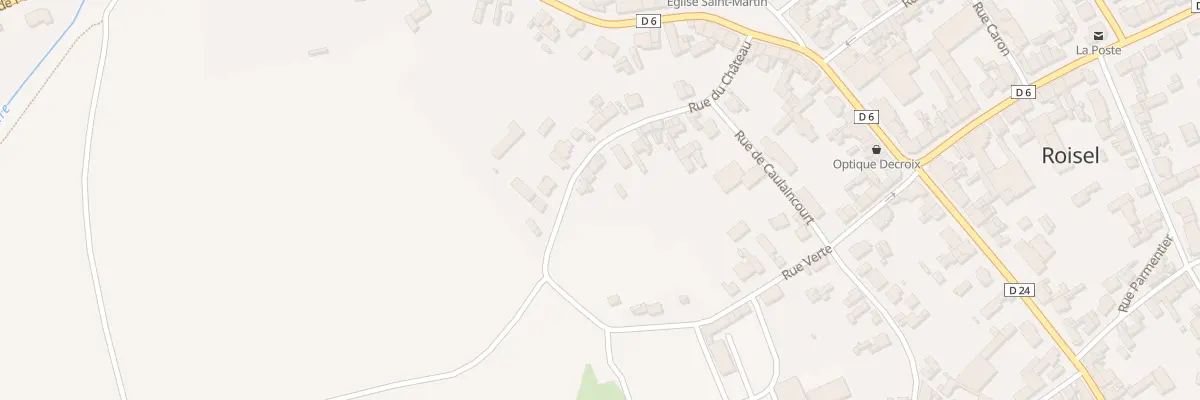 Plan du 19 Rue du Chateau à Roisel