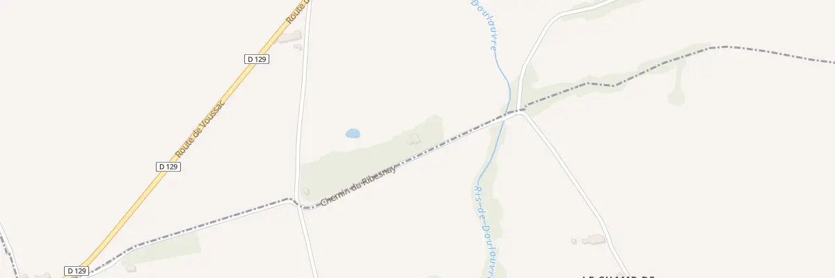 Plan du 5265 Ris Benai au Theil