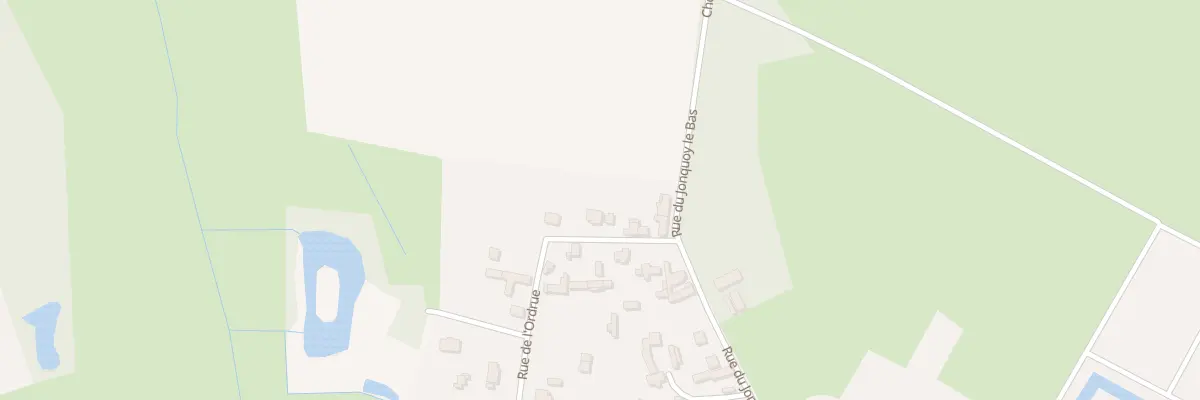 Plan du 58 Rue de l’Ordrue à Hémévillers