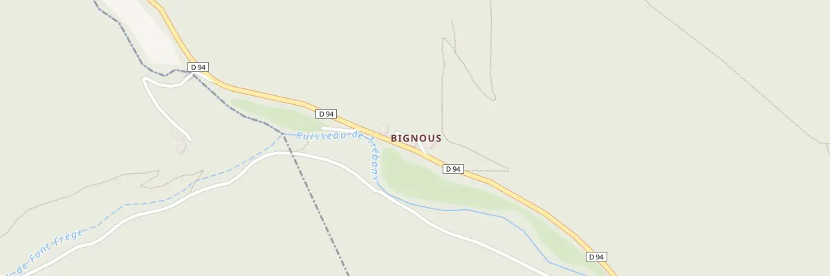 Plan du 5291 Bignous à Rivière-sur-Tarn